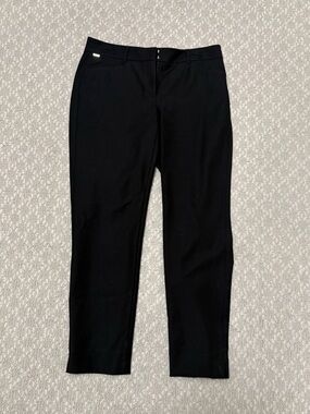 White House Black Market Black Slim Dress Pants